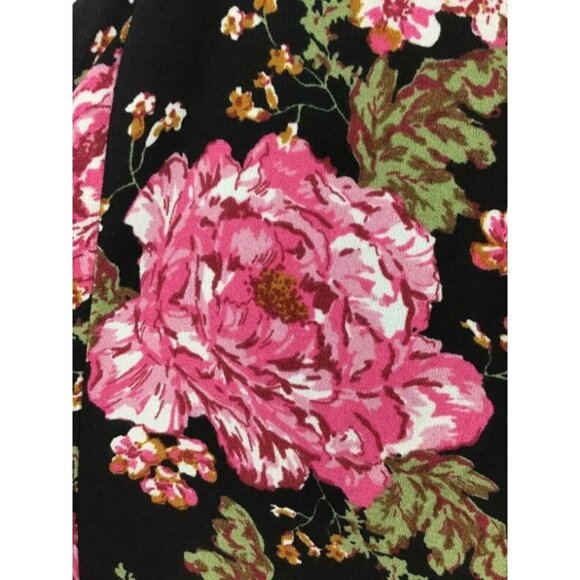 BP Dress Plus 2X Black Floral Slip Dress Women - Picture 7 of 9